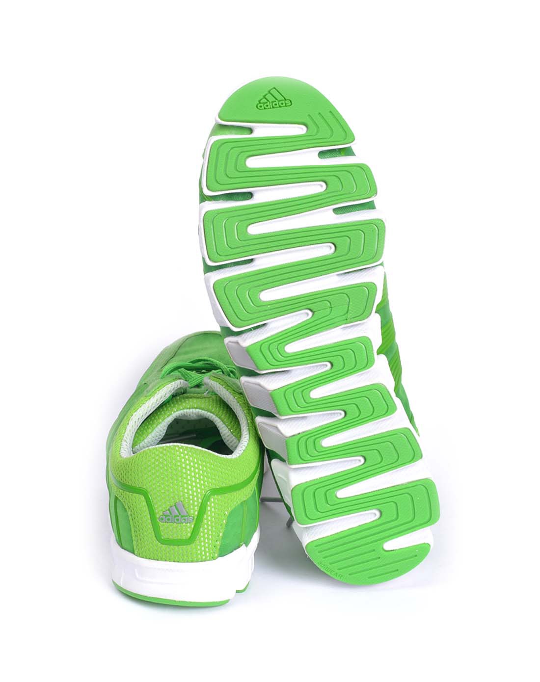 阿迪达斯adidas男鞋专场-男子绿色跑步鞋