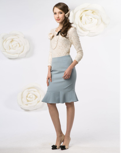 julie juliet&phancy女装专场 sara名媛蕾丝款长袖t恤