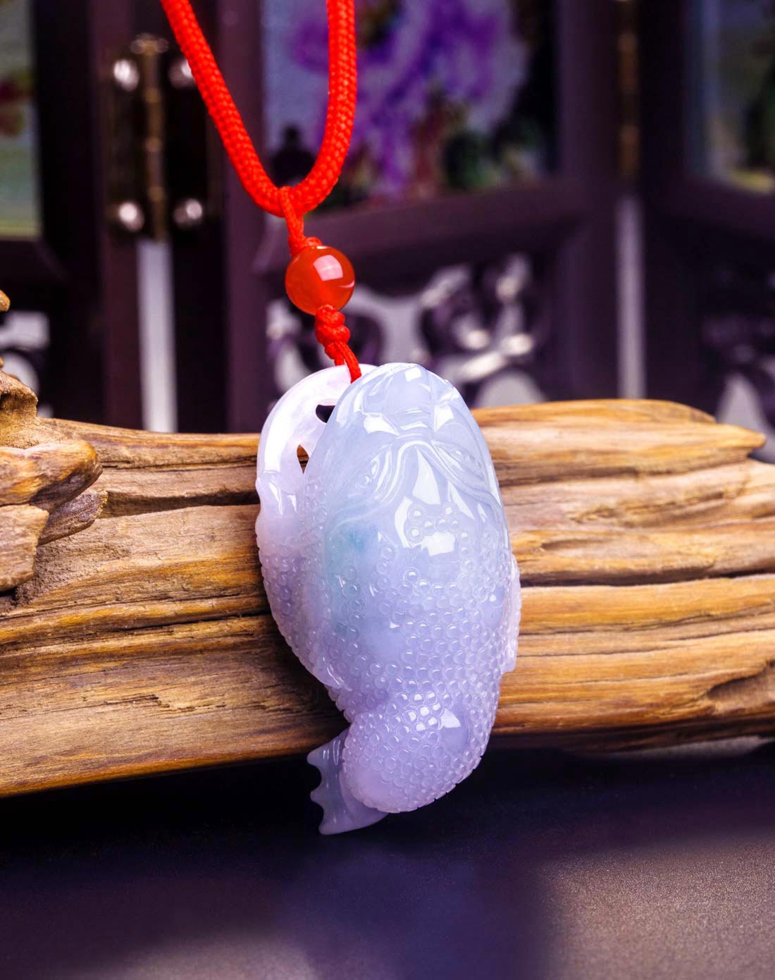 冰糯种晴水招财三脚金蟾挂件吊坠天然翡翠a货(附国检证书)