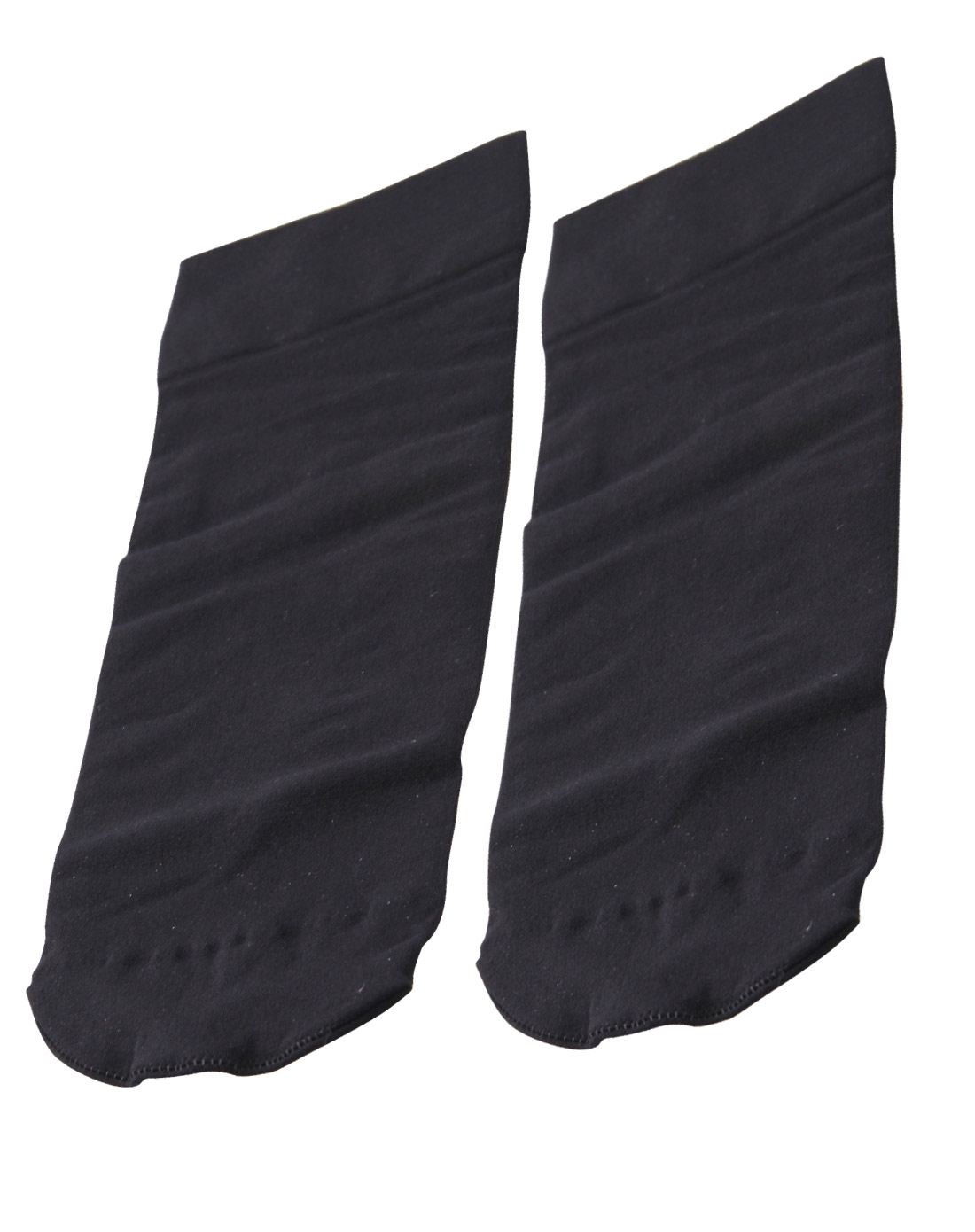 女款10双装黑色百搭80d中厚短丝袜