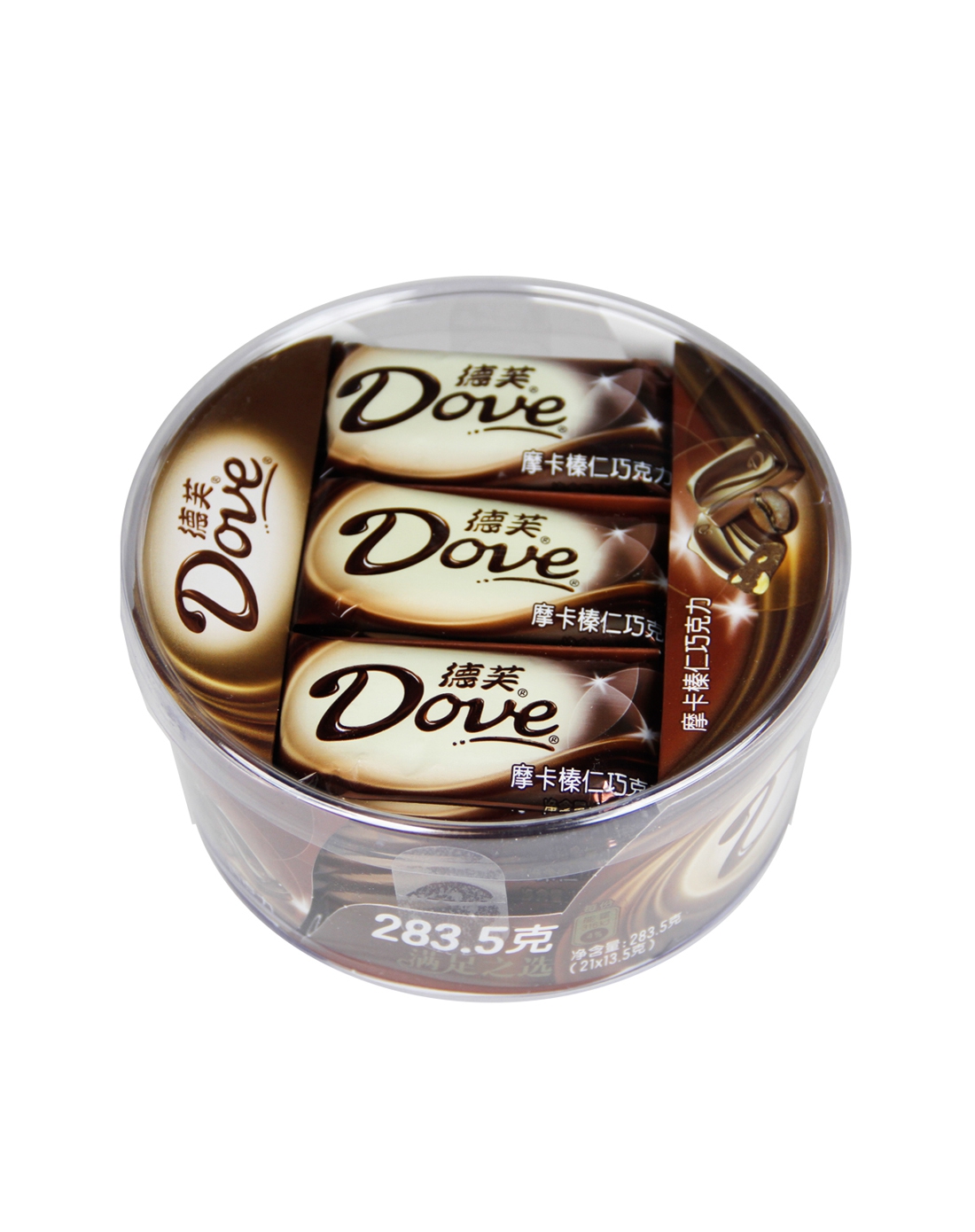 德芙摩卡榛仁巧克力283.5克碗装