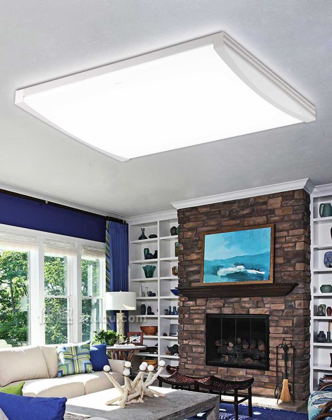 led客厅吸顶灯产品效果图