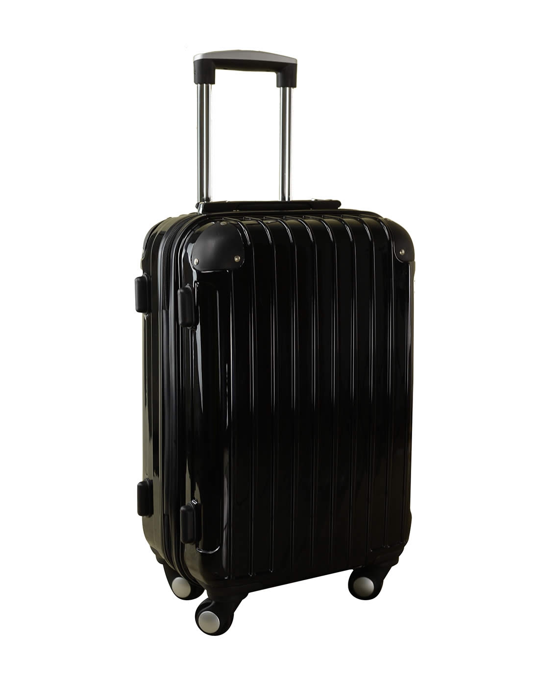 trablog黑色镜面24寸拉杆箱