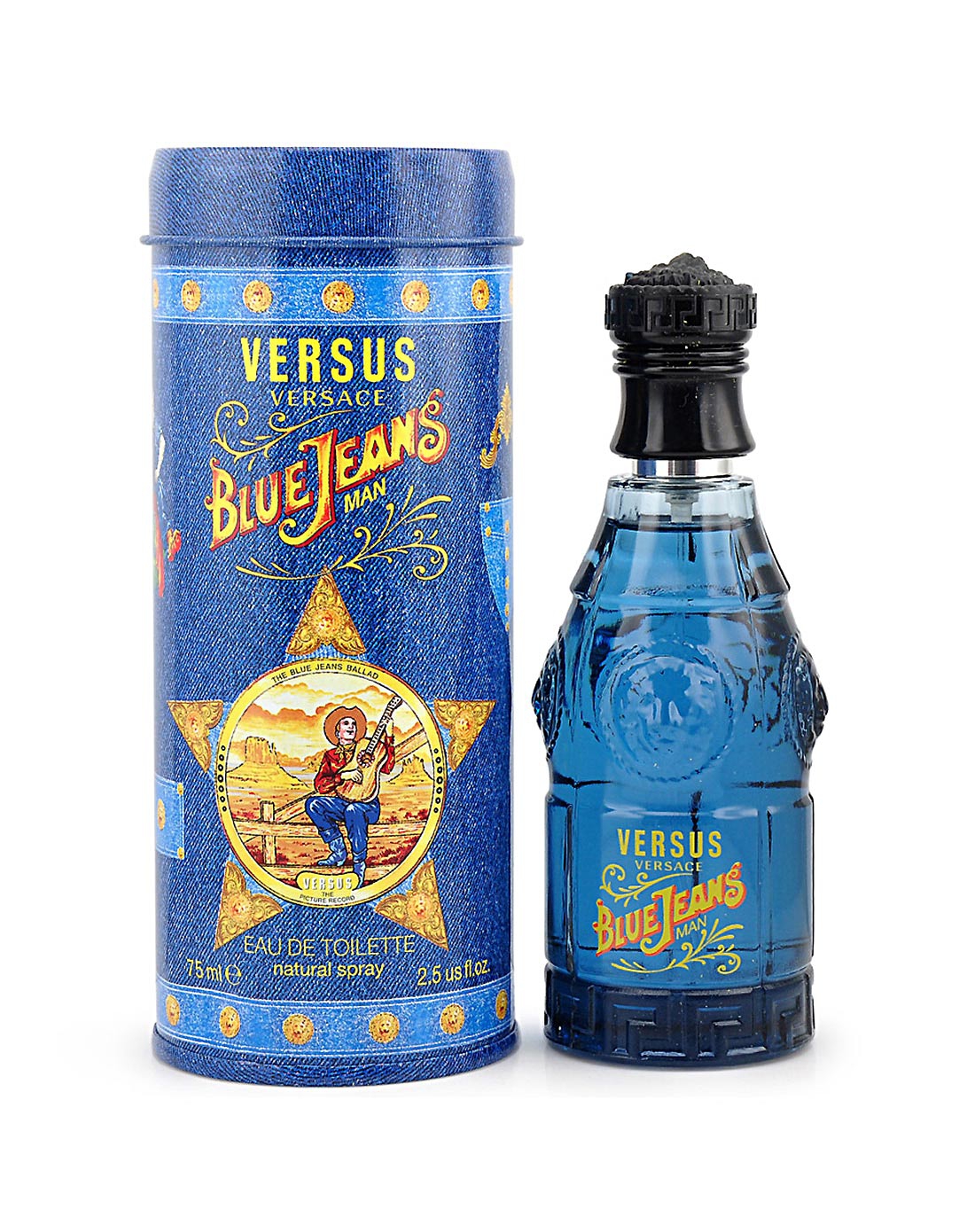 范思哲versace香水专场-蓝色牛仔淡香水75ml