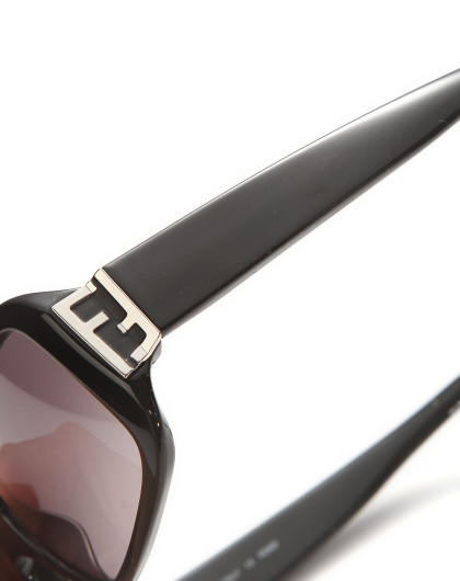 意大利fendi眼镜专场芬迪fendi 中性太阳眼镜黑色5235-001-54-18-135