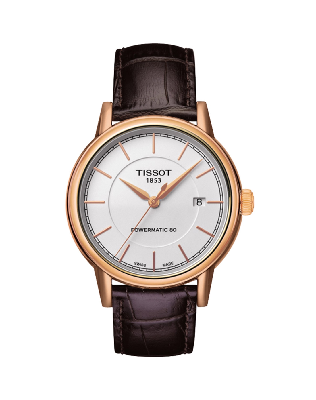 天梭tissot手表专场-carson 卡森系列 机械男表 t085.407.36.011.00