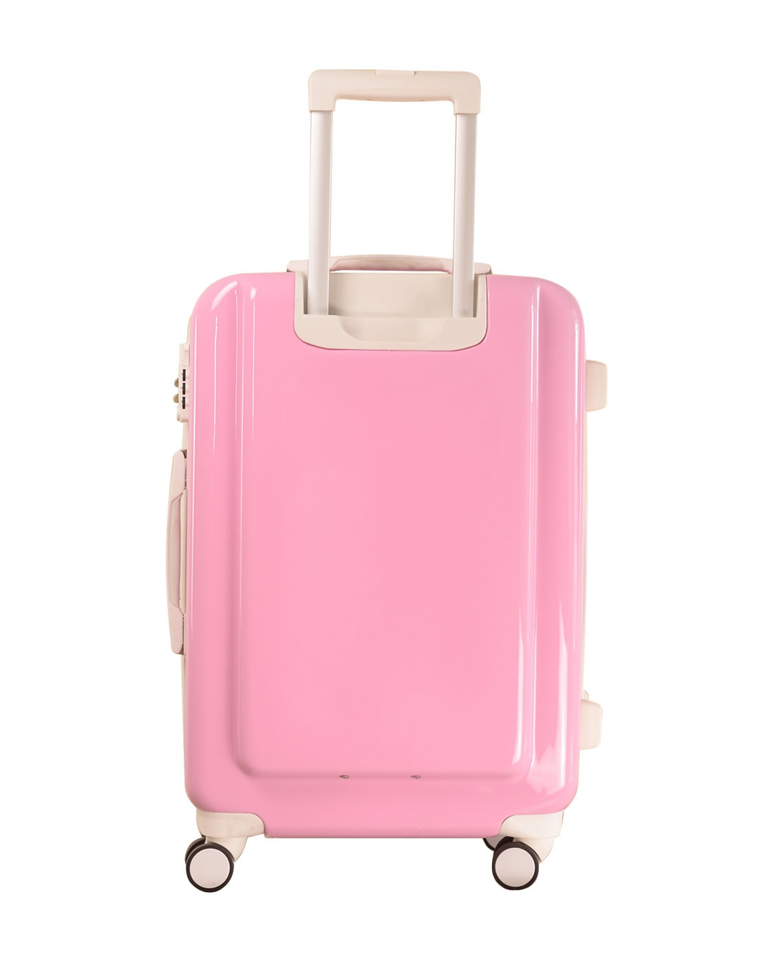 trablog粉红色镜面时尚拉杆箱24寸