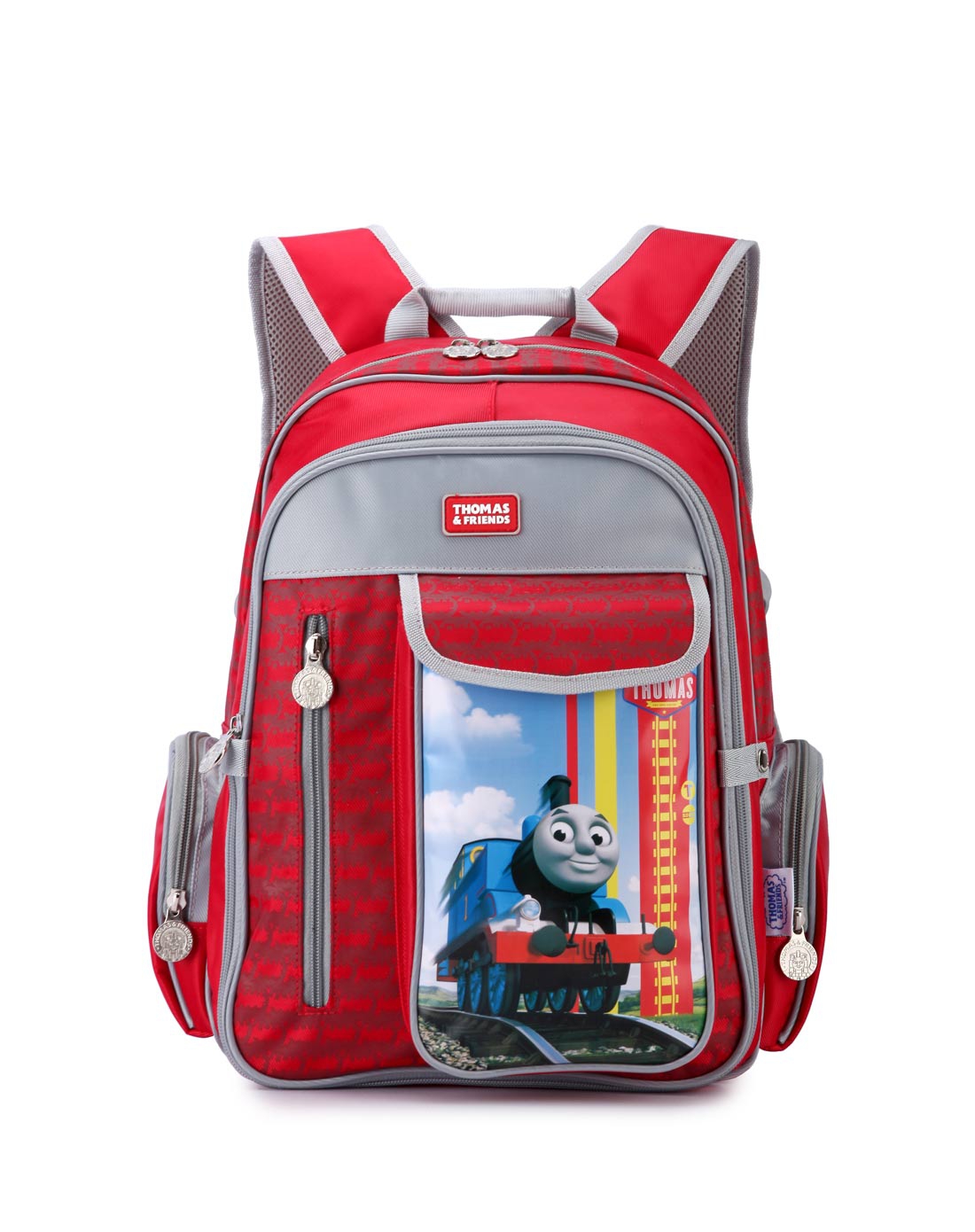 托马斯 红色女书包