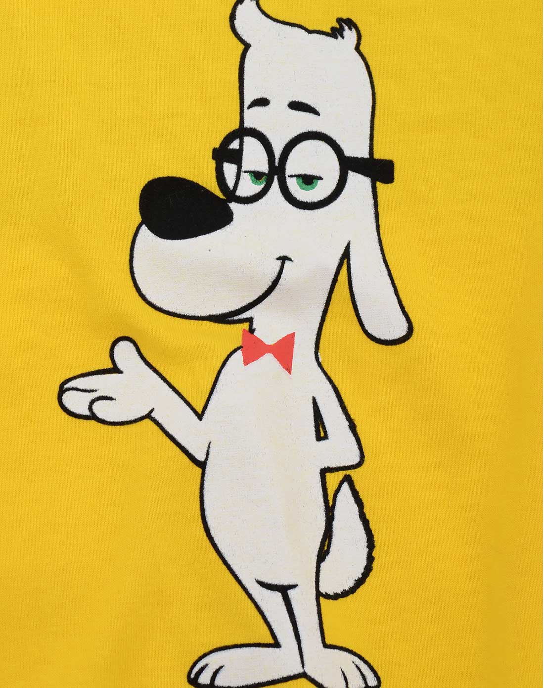 帕菲帕贝puffy puppy男女童中性柠檬黄天才眼镜狗短袖t恤oaxz01o0131