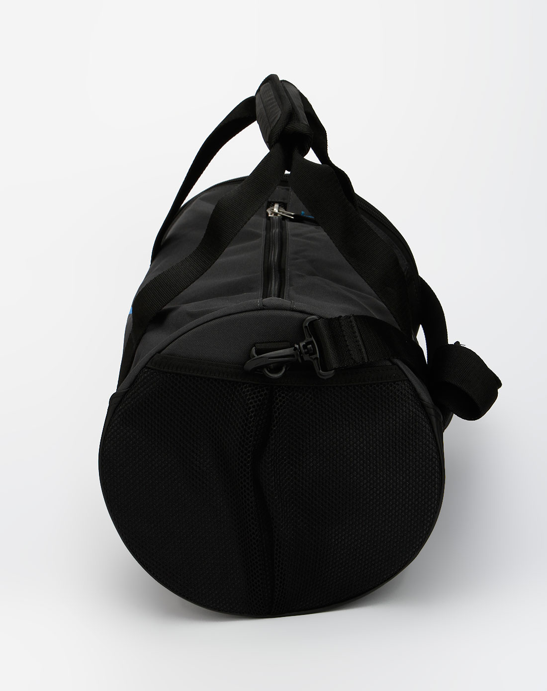 男款灰色时尚鼓型斜跨包