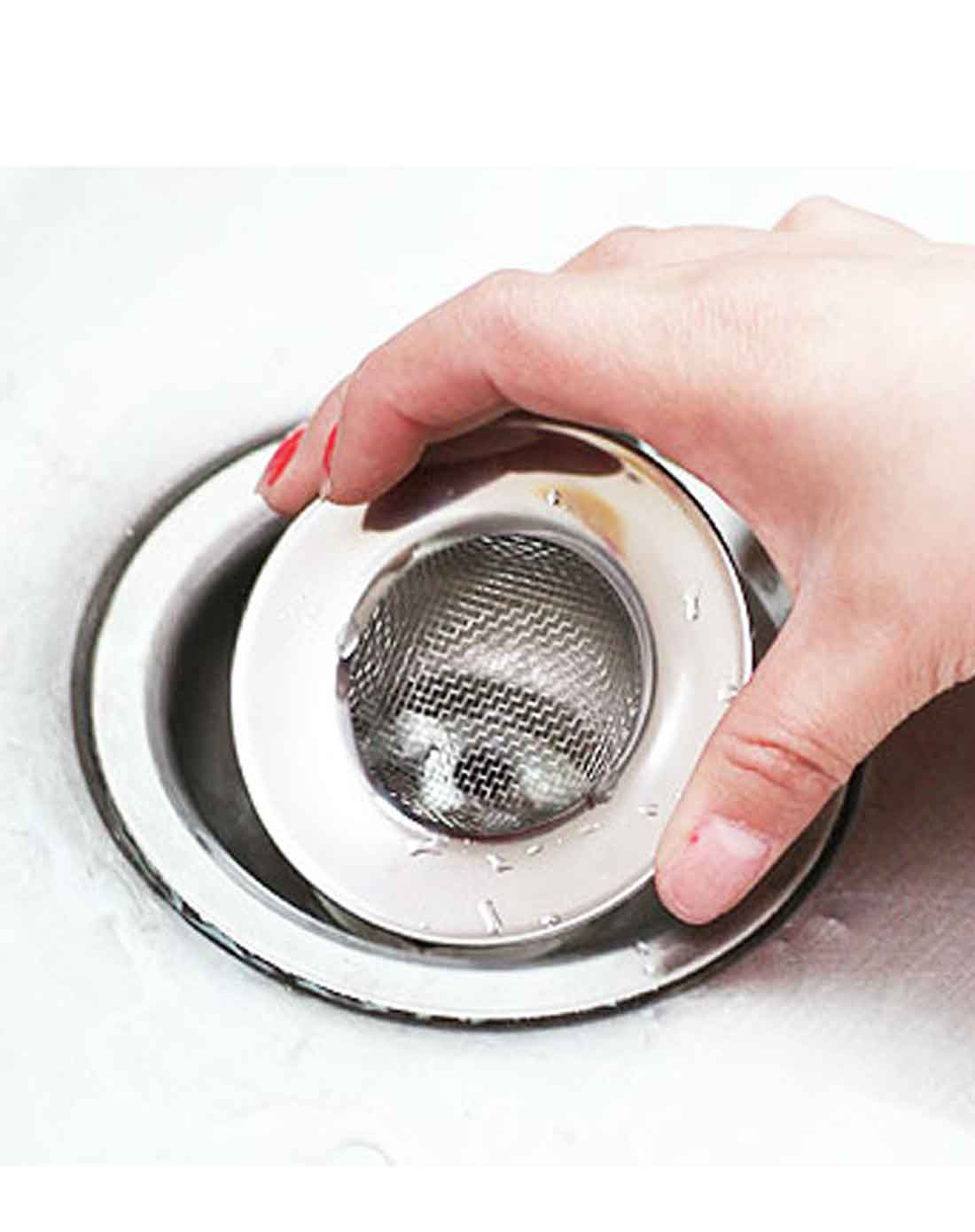 > 不锈钢水池下水道过滤网2个装