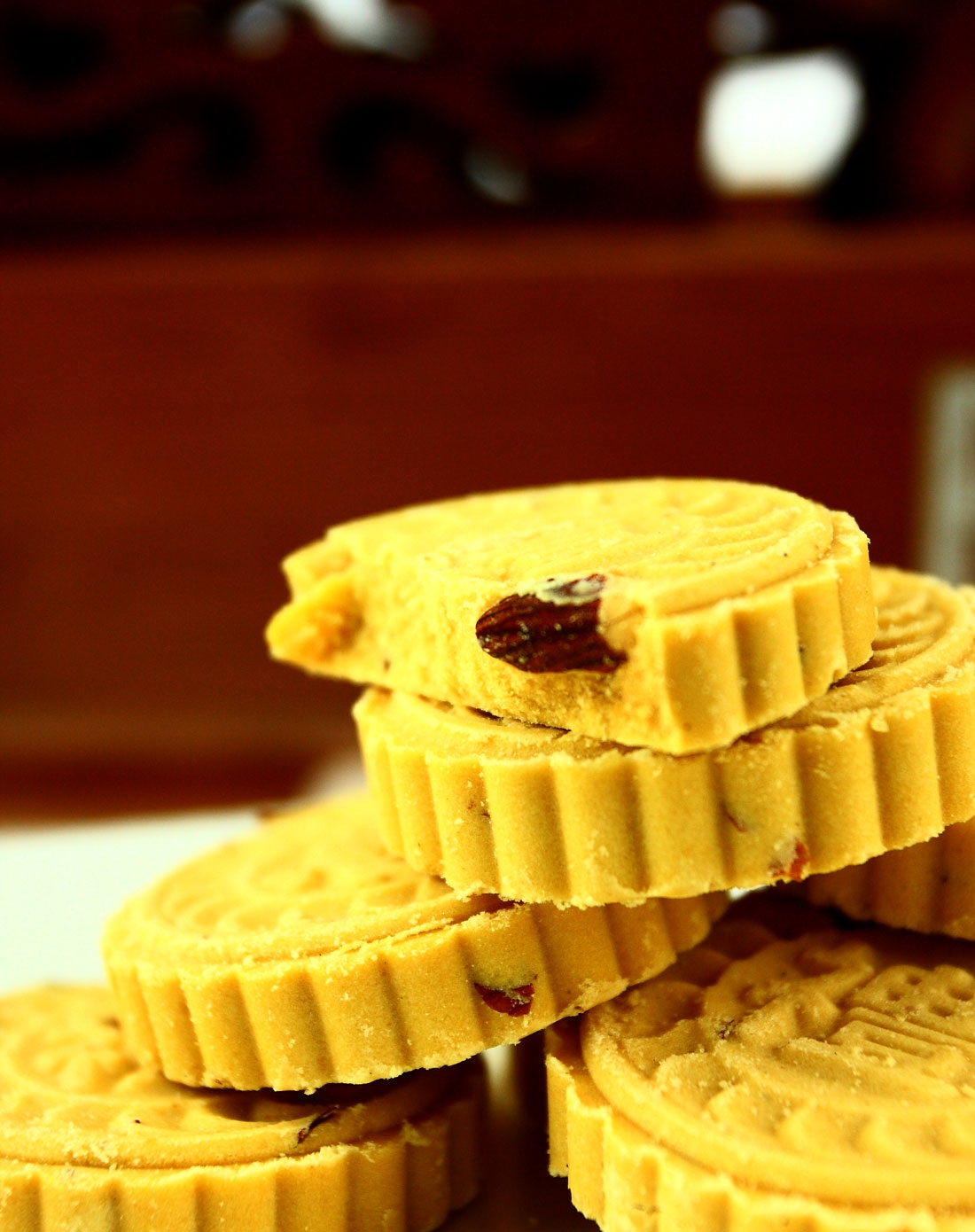 澳门特产礼记饼家 古法秘制杏仁粒杏仁饼410g