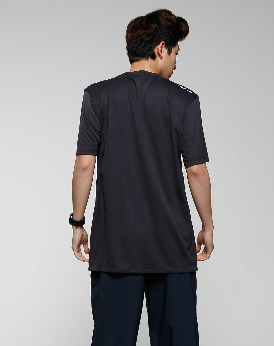 黑色t90 dri-fit短袖衫