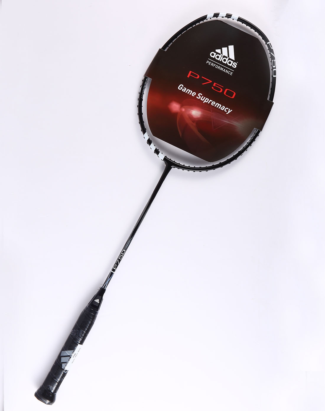 中性款黑色羽毛球拍 p750(不带线)