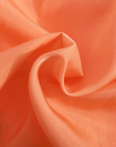 粉橙色蕾丝拼接修身无袖连衣裙