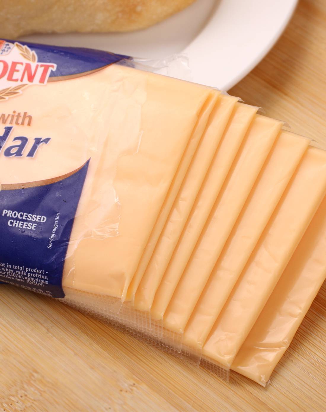 总统牌汉堡专用奶酪片200g