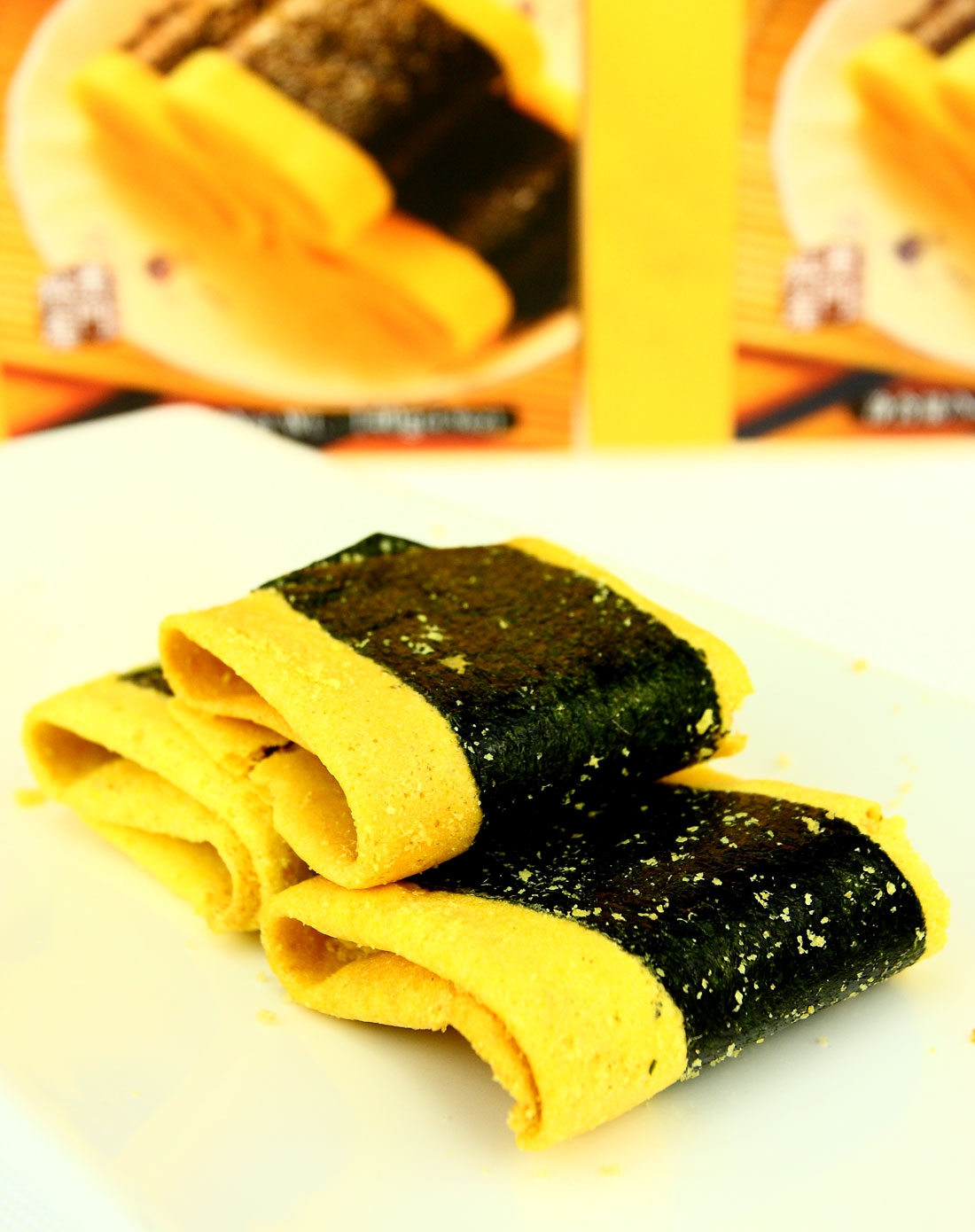 澳门特产礼记饼家自创手法特制紫菜肉松凤凰卷140g