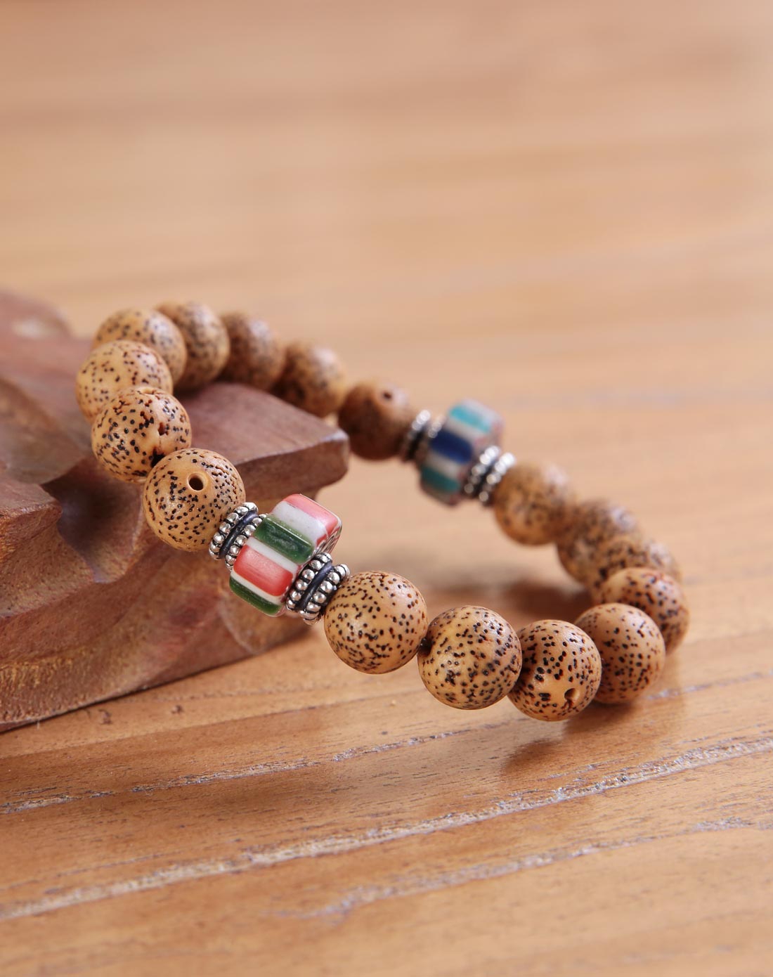 萦-藏式金蟾子菩提手串