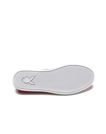 花花公子男款红色时尚帆布鞋82113m006_唯品会