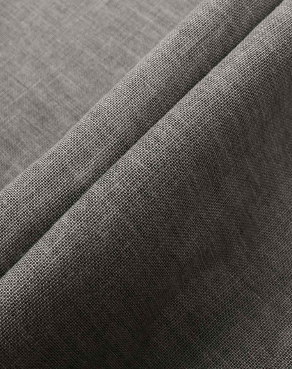 麻灰色韩版亚麻拼接短袖小尖领衬衫