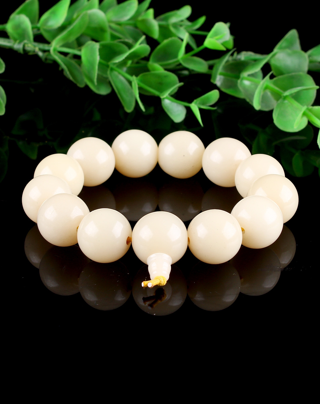 助消灾,助修行!天然白菩提根圆珠手链