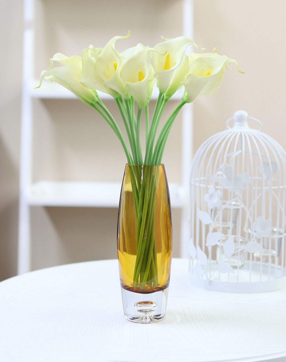 > 海因斯清雅马蹄莲整体花艺