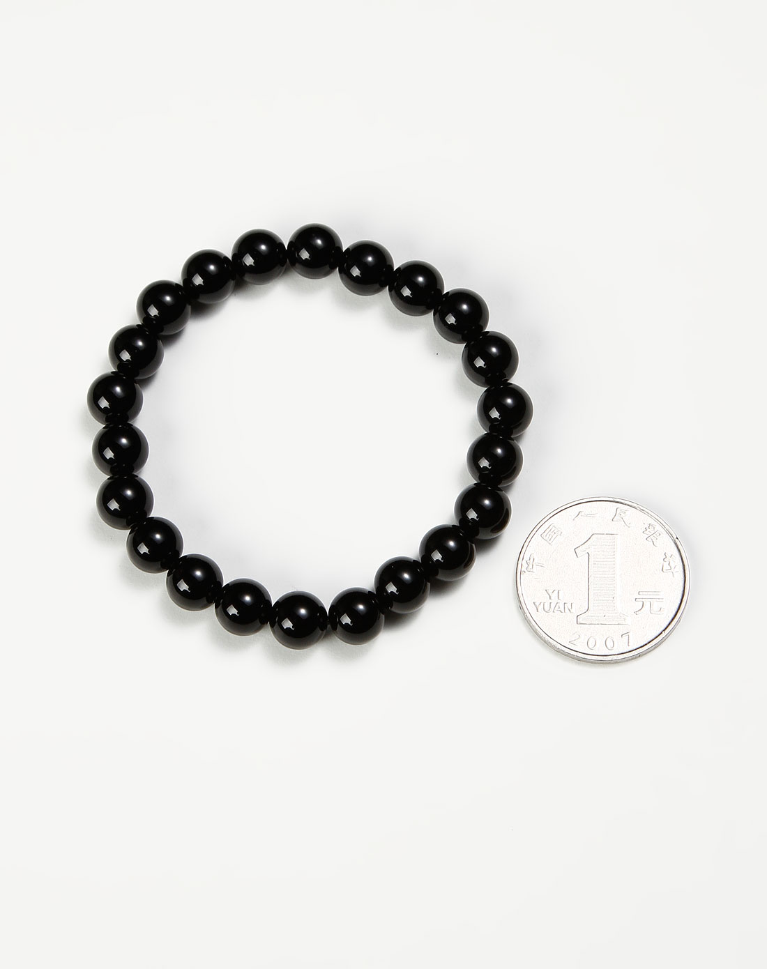 女款黑色天然黑玛瑙手链