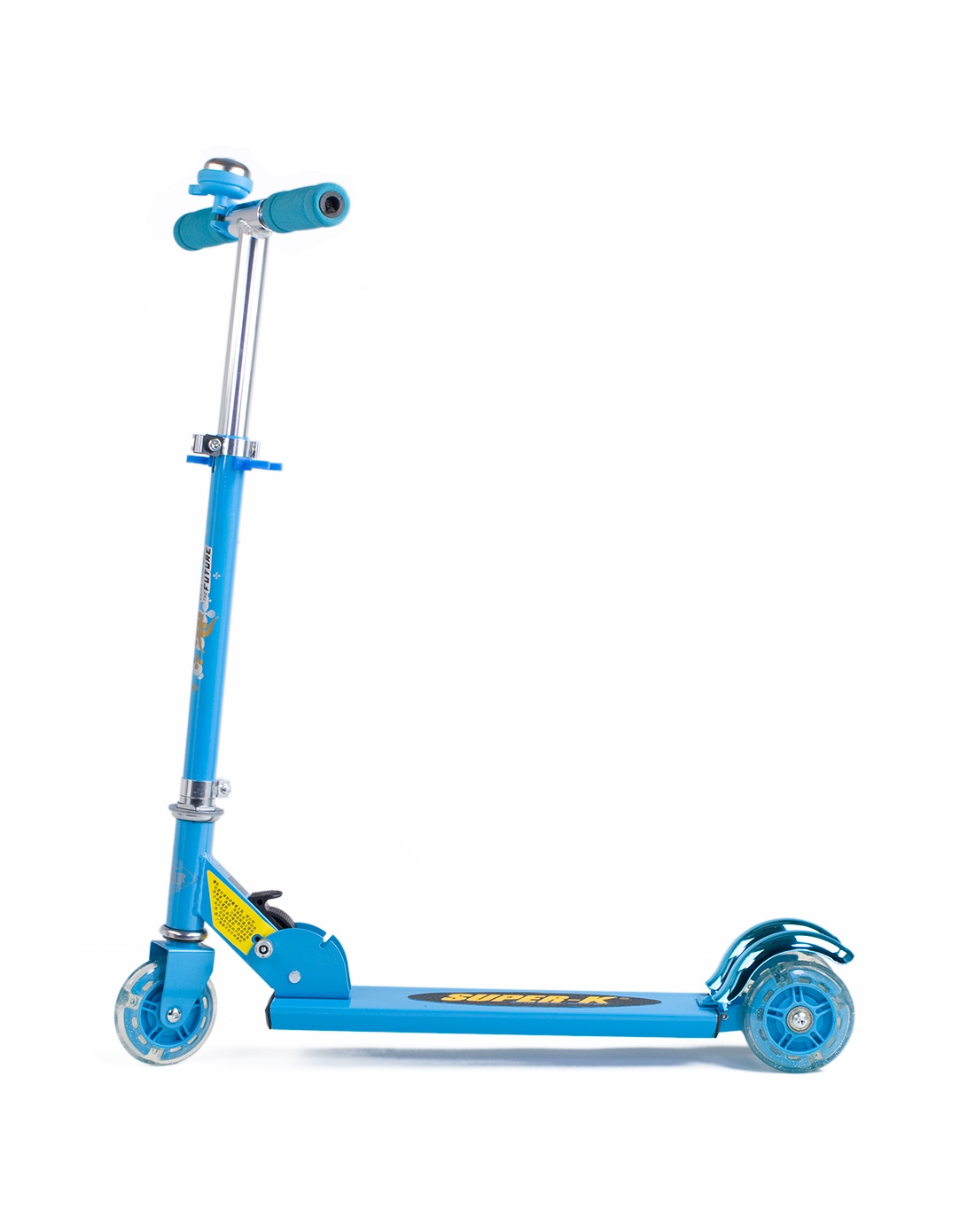 狮普高 蓝色三轮滑板车