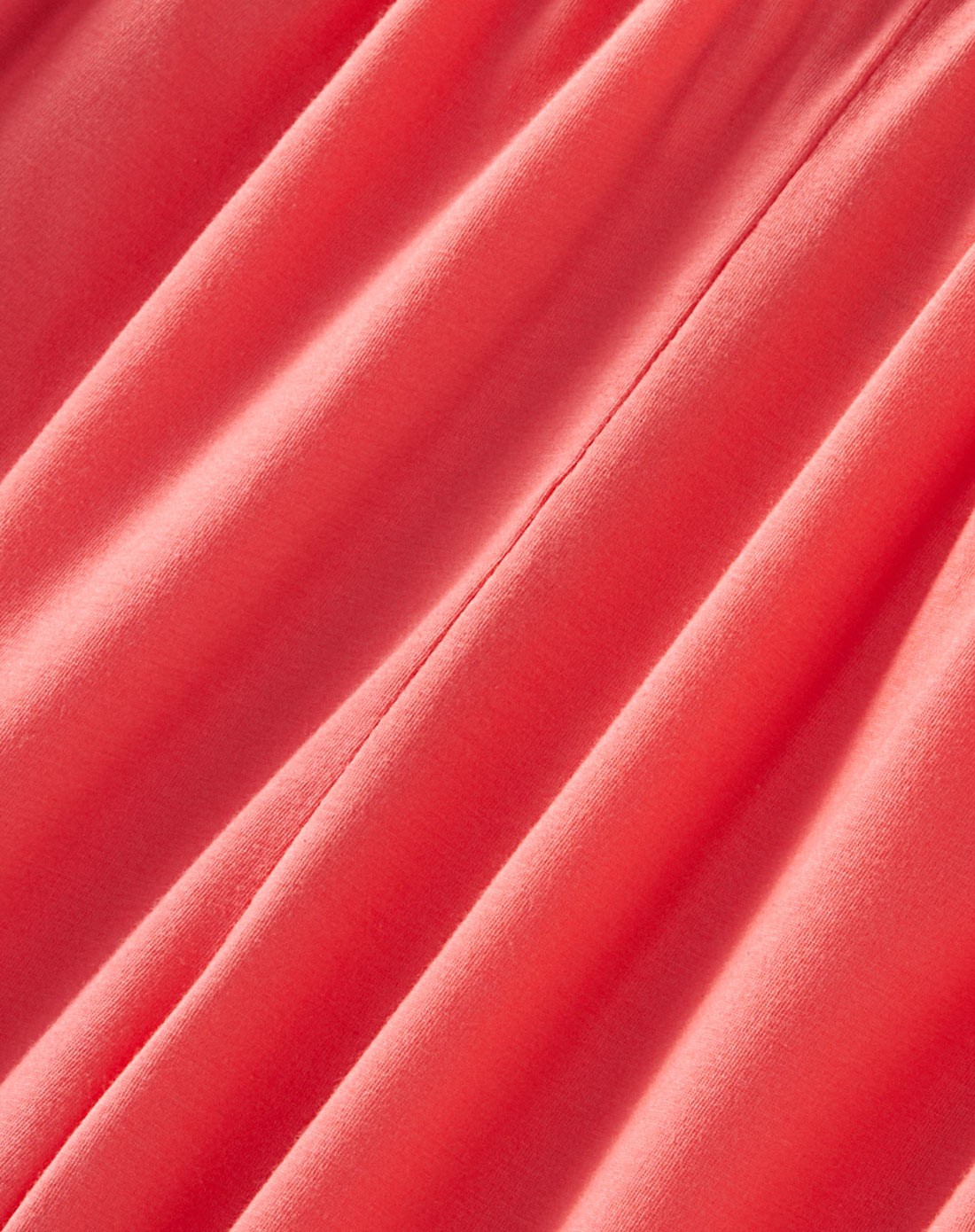 女款橙红色渐变棉质家居服套装