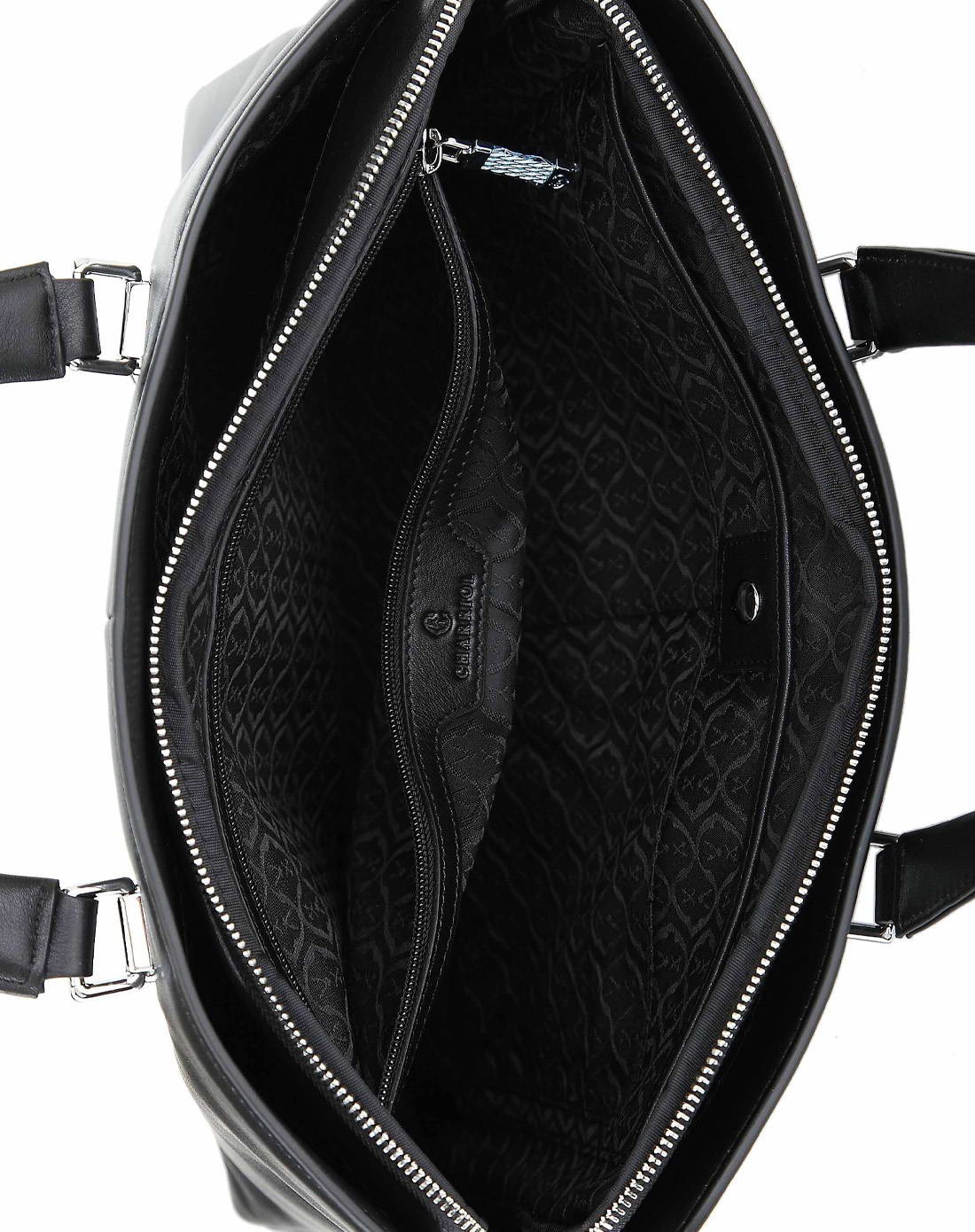 男款黑色时尚商务公文包