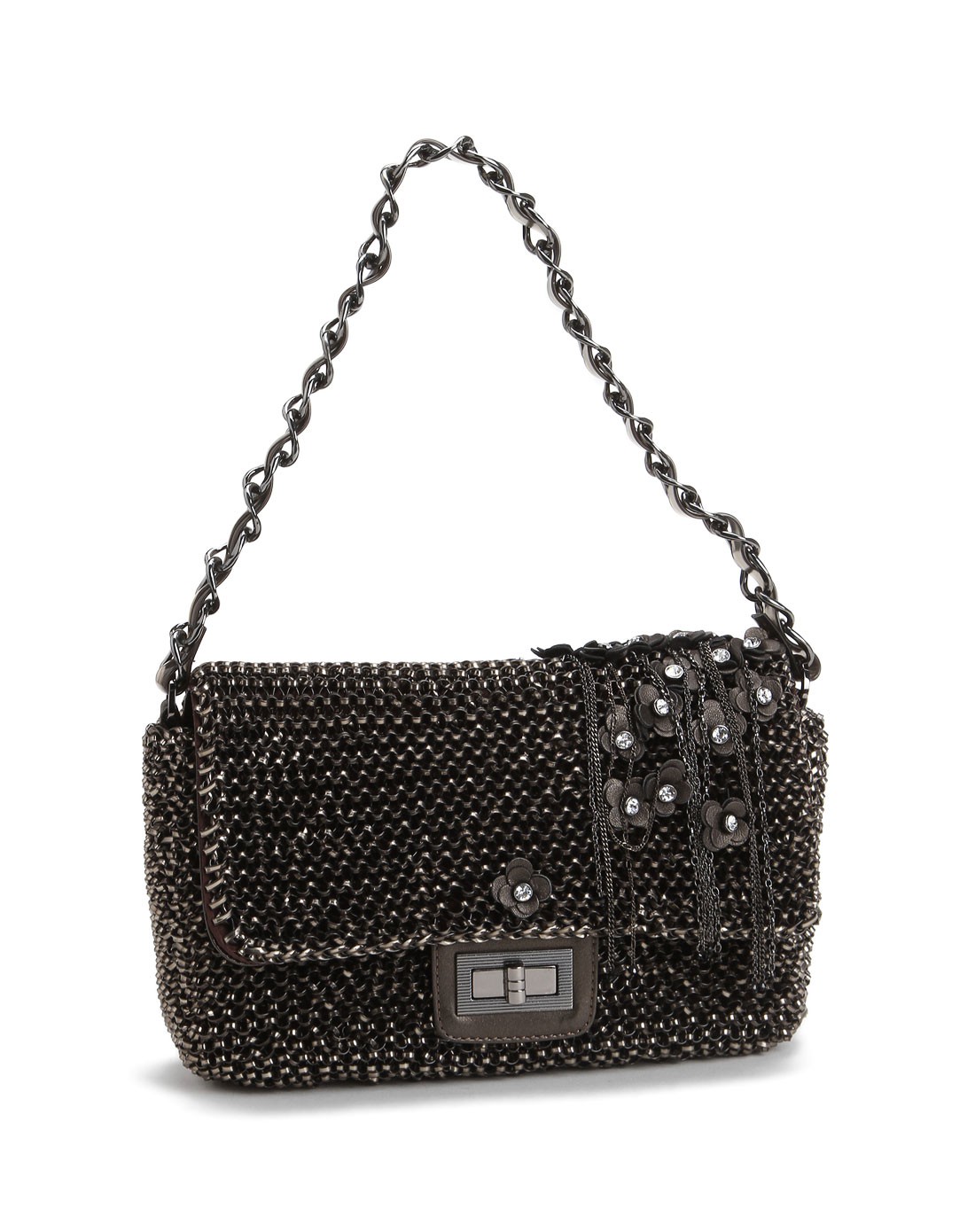 卓雅jorya 啡色个性潮流两用包