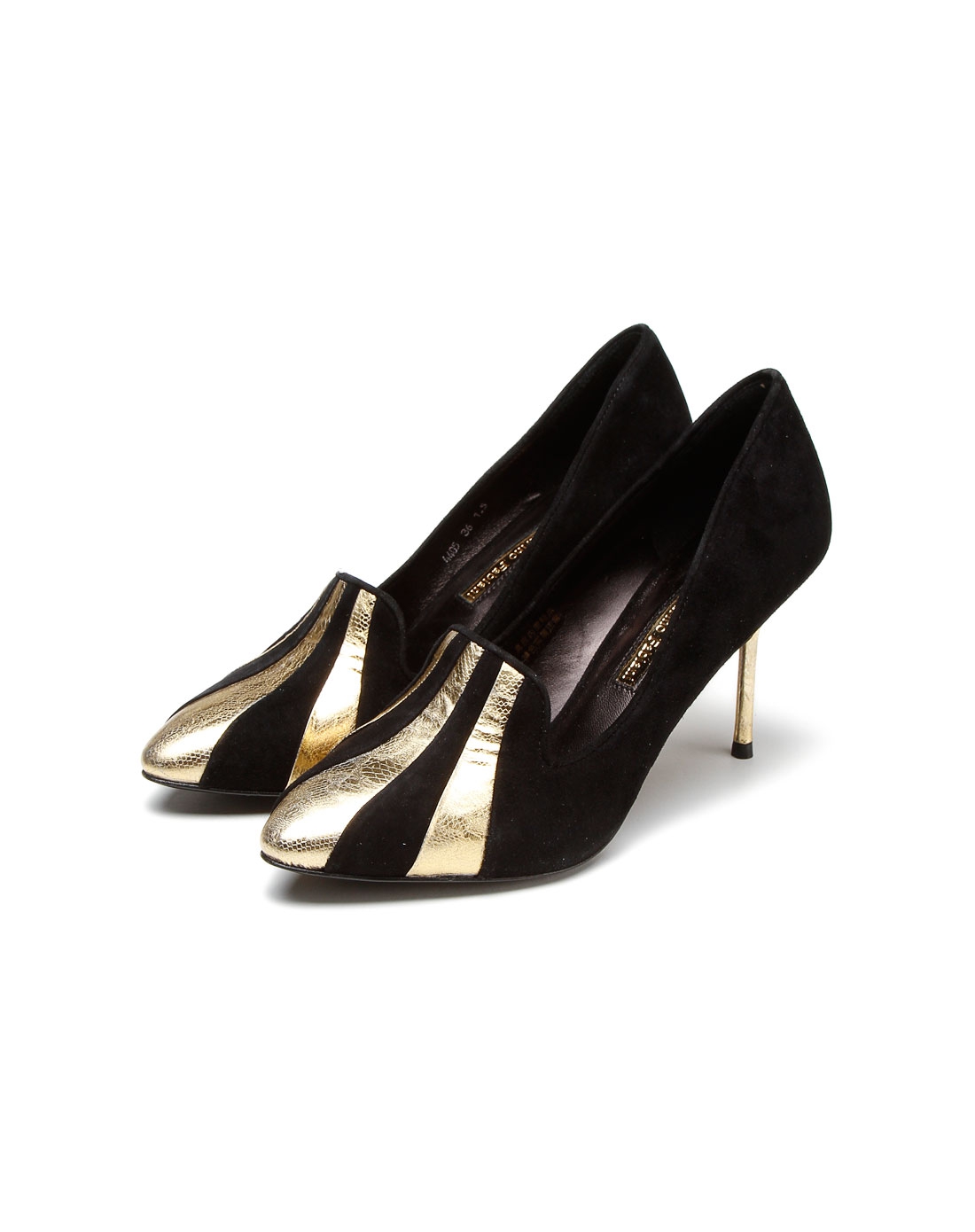 marino fabiani复古黑色羊皮(绒面)酒杯跟单鞋m3c4405a0_唯品会