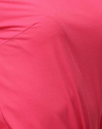 ditto 玫红纯色休闲上衣