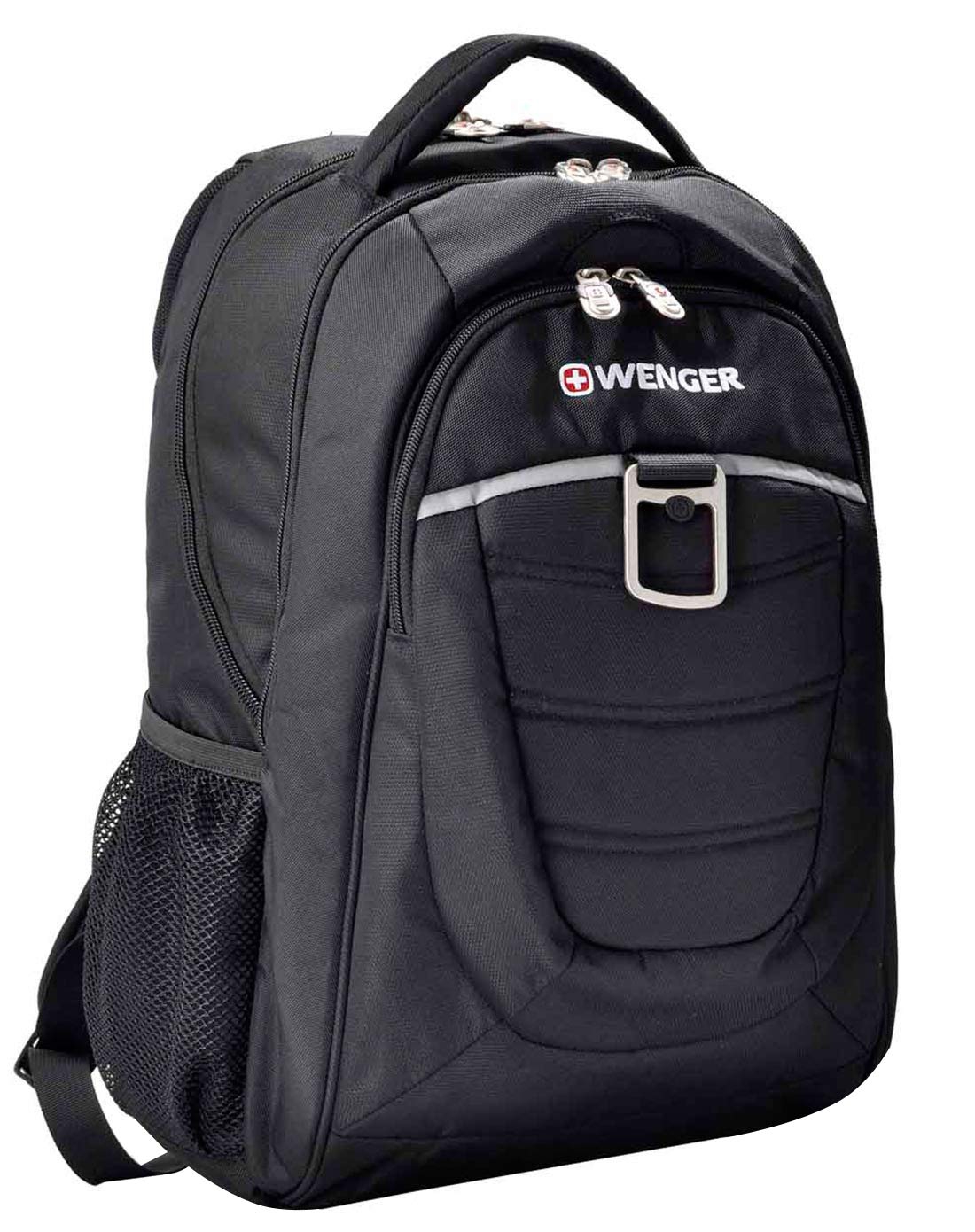瑞士军刀威戈(wenger)黑色背包