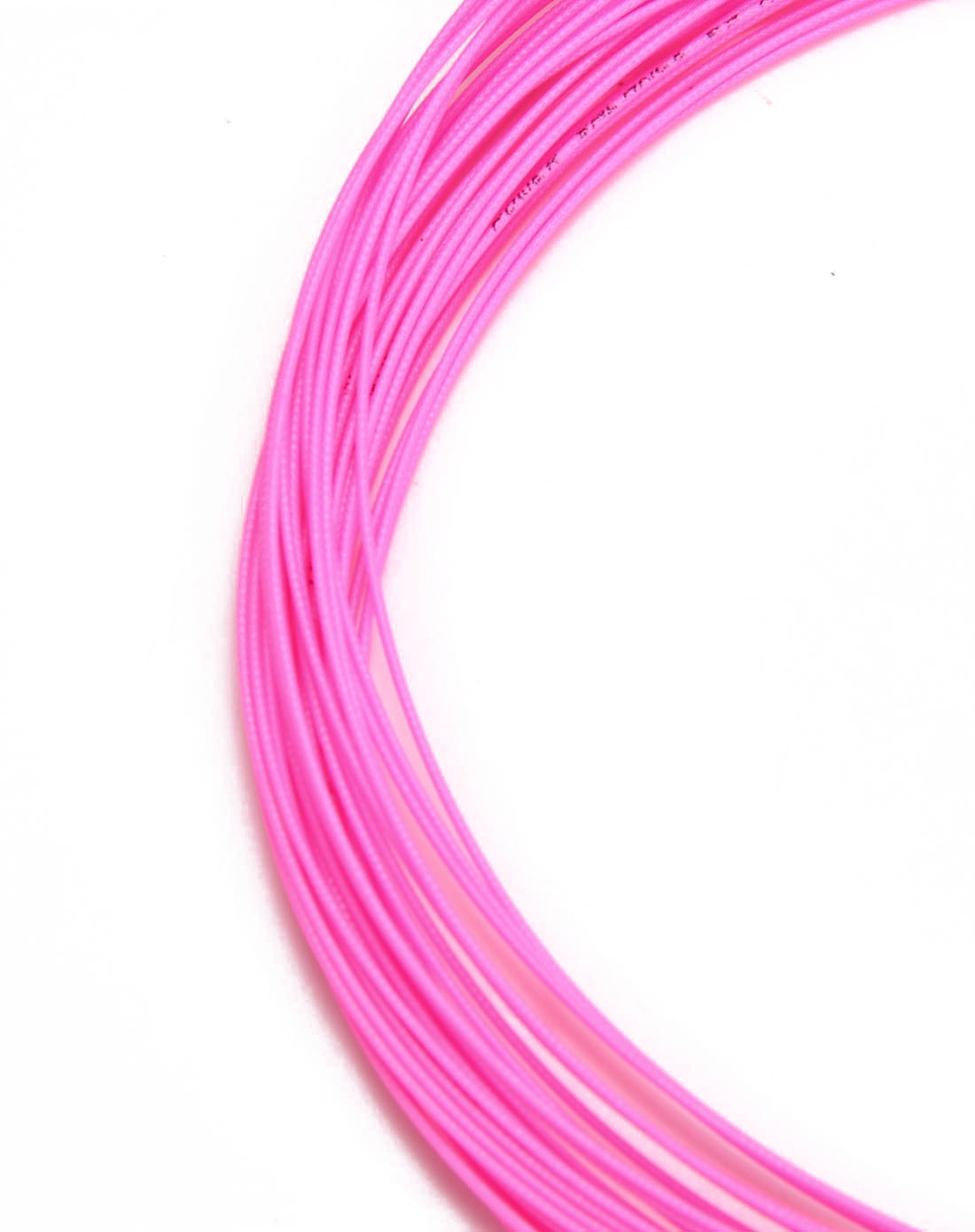 中性款粉红色羽毛球拍线 动力持久