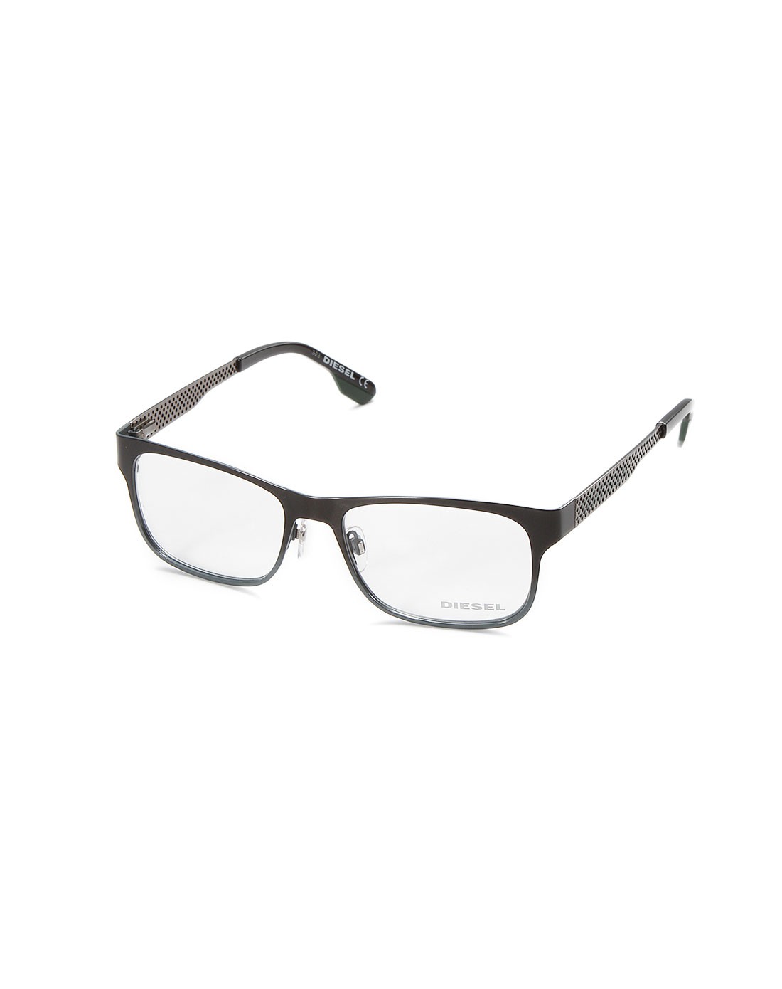 镜显睛彩眼镜专场67diesel 男款黑色光学镜dl5074-005_唯品会