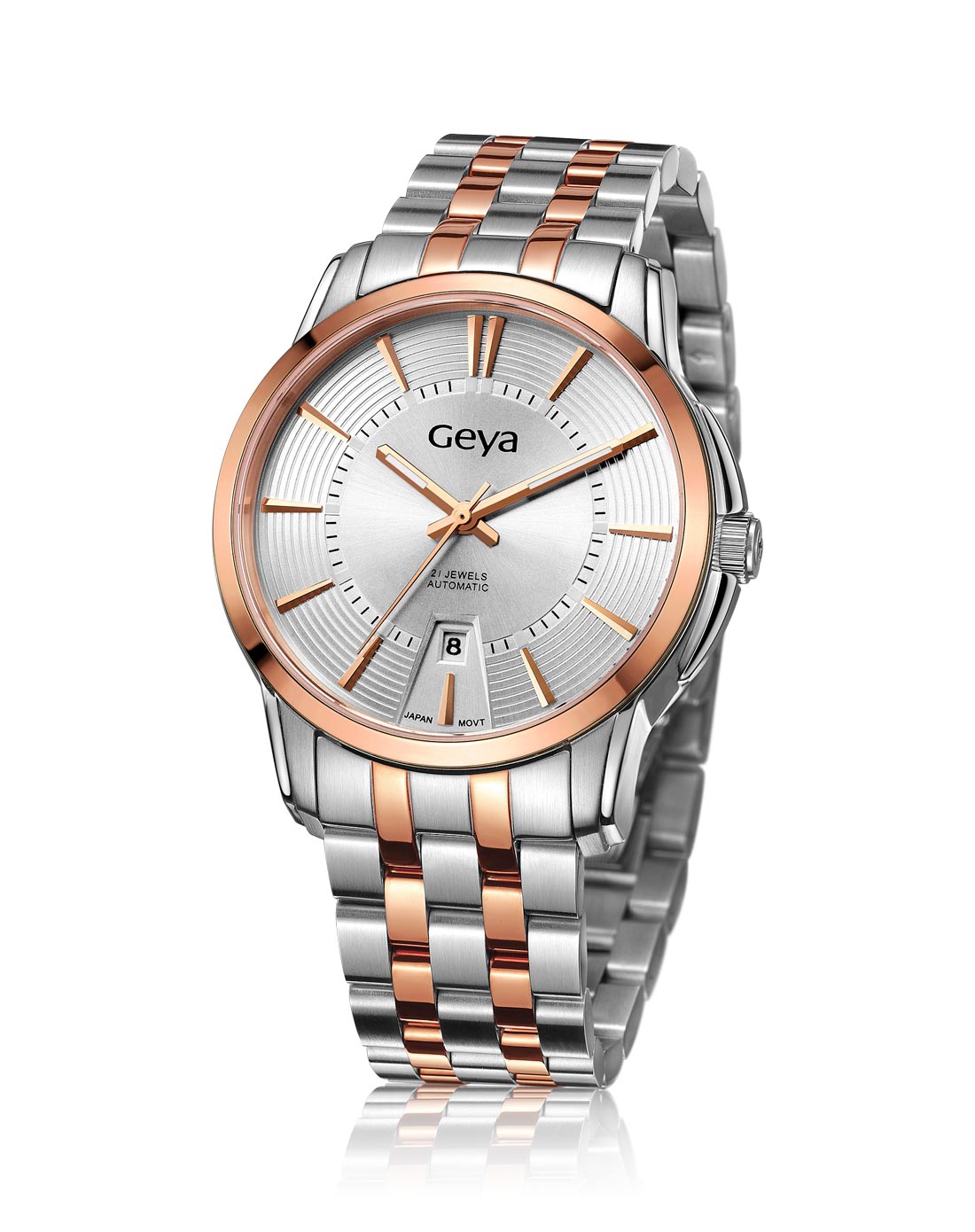 格雅geyageya【亏本价】蓝宝石机械钢带男表g08125ghw_唯品会