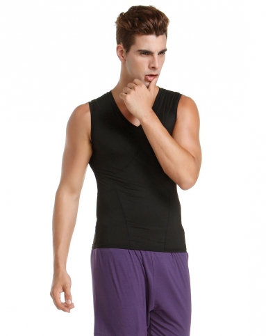 爱慕集团男士内衣专场-爱慕先生 黑色魅力极限背心