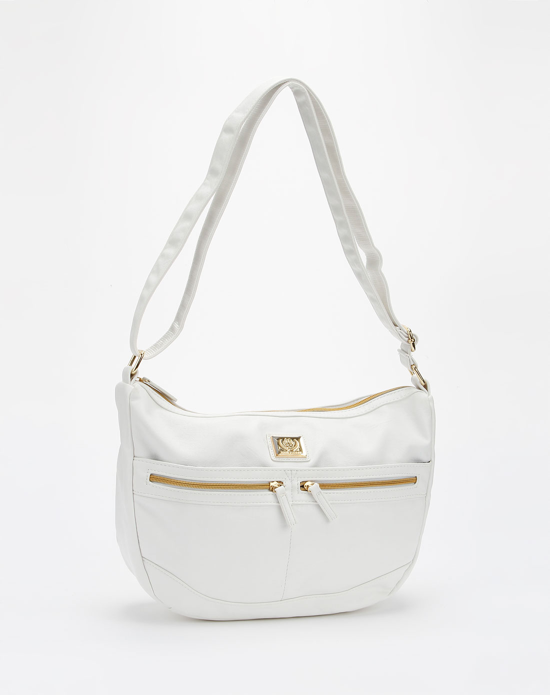 女款白色摩登演绎系列单肩斜挎包