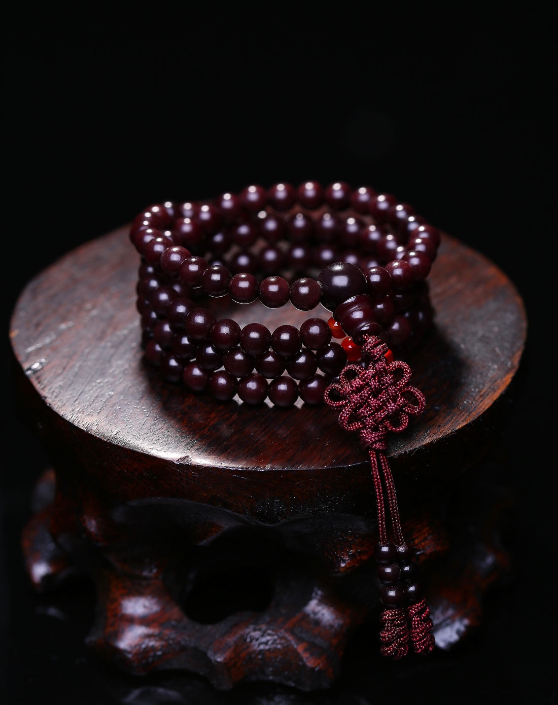 108系列菩提根 黑色5mm