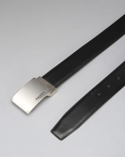 calvin klein collection精品专场男款黑棕色皮带n02b46ick014-b/b