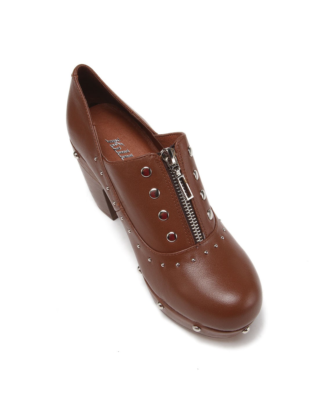 killah(定价异常,不上线)killah 棕色软牛皮时尚深口鞋kl13s2510121