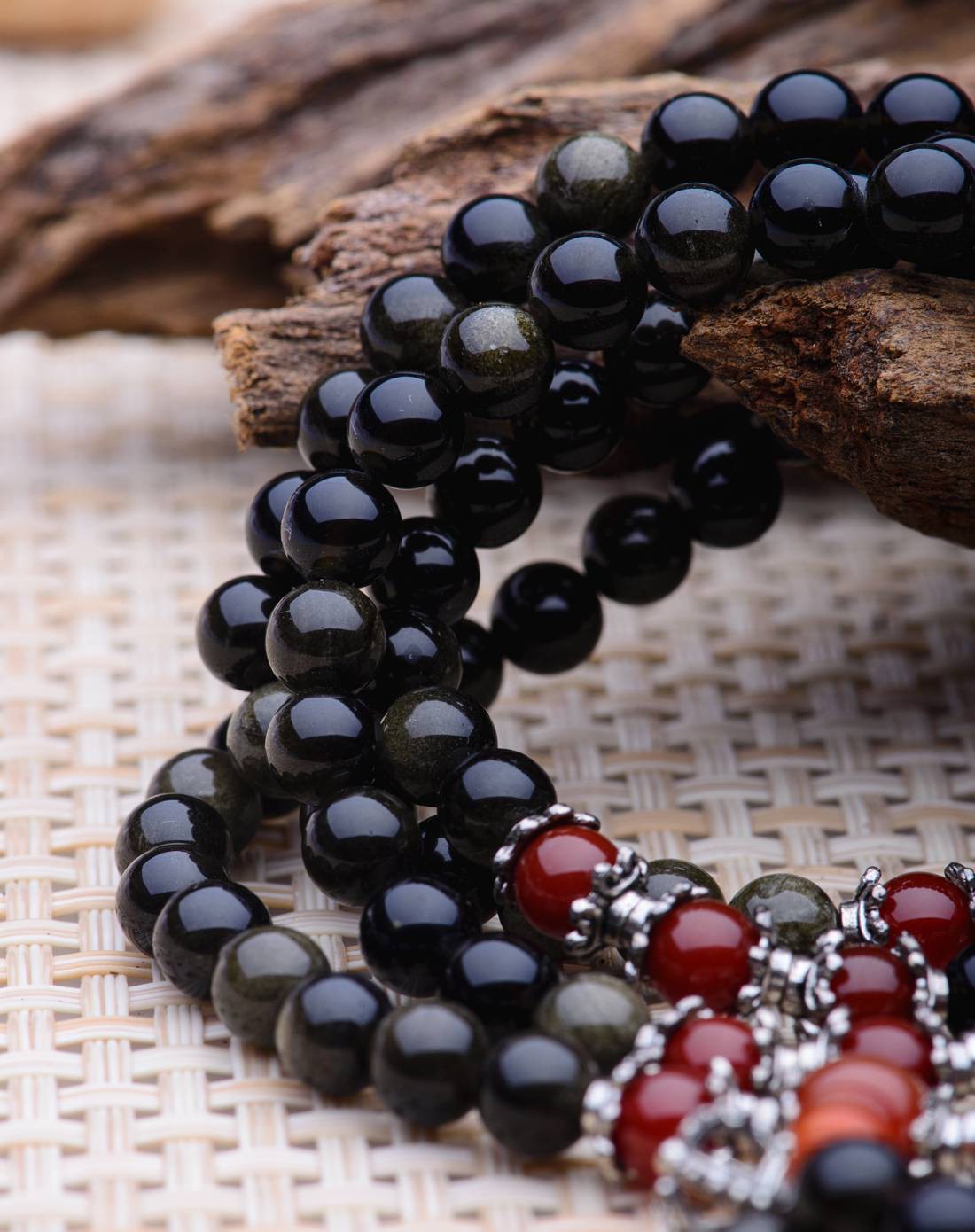 精品黑曜石手串(季末清)