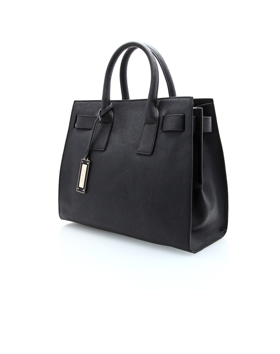 le saunda 莱尔斯丹2014专柜同款黑色时尚休闲肩背手挽女包