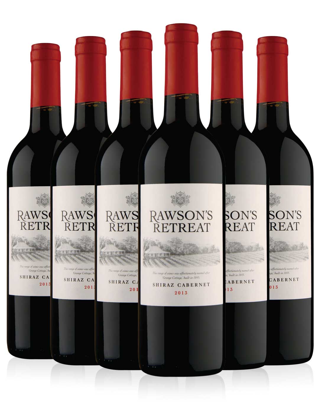 洛神山庄西拉赤霞珠红葡萄酒【整箱6瓶】