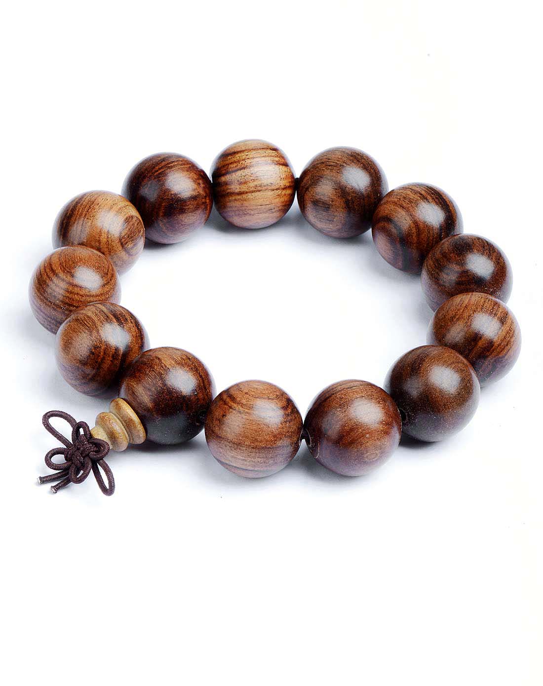 男浅绿色非洲檀香手串