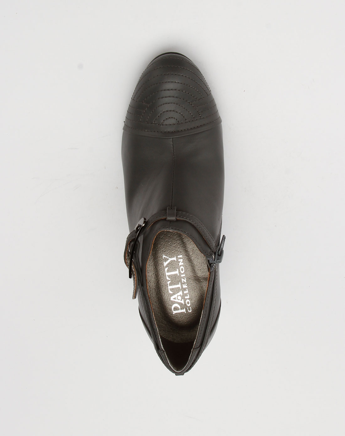 女鞋库存专场 芭迪patty 女款深灰色时尚高跟鞋  