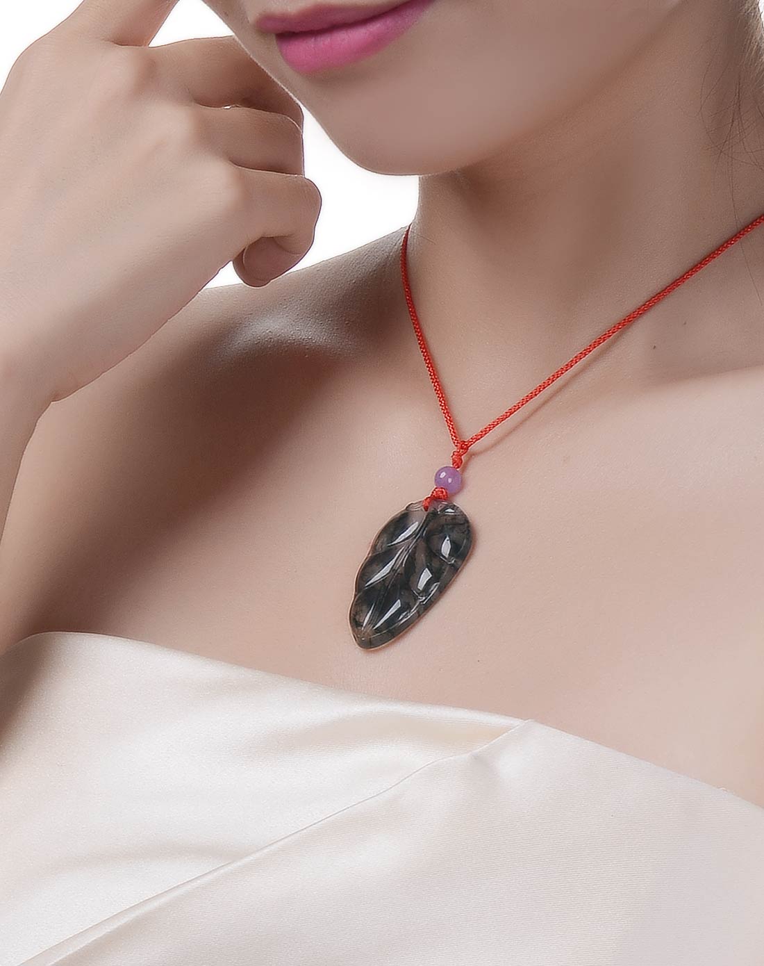 极品水草玛瑙事业有成吊坠