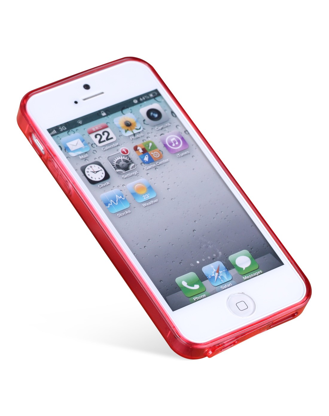 羽博yoobao数码产品专场-苹果5/5s亮丽tpu保护套粉完美保护