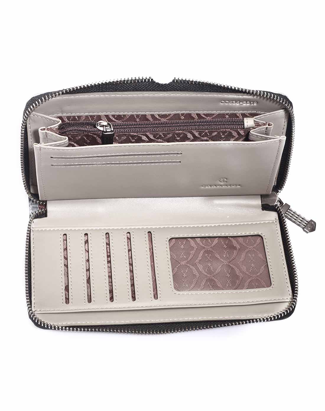 夏利豪charriol国际品牌皮具专场男款灰蓝色时尚商务手抓包cc636-3319